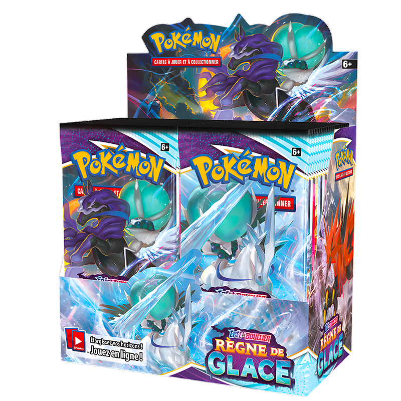 Pokémon – Display 36 Boosters Règne de Glace – EB06 – Français