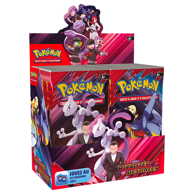 Pokémon – Display 36 Boosters Rivalités Destinées – EV10 – Français