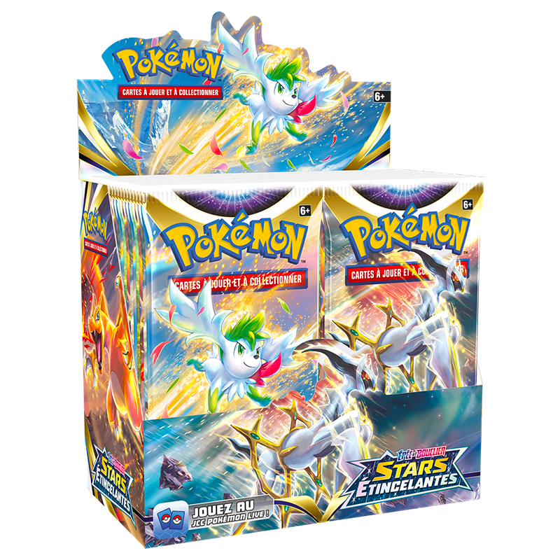 Pokémon – Display 36 Boosters Stars Étincelantes – EB09 – Français