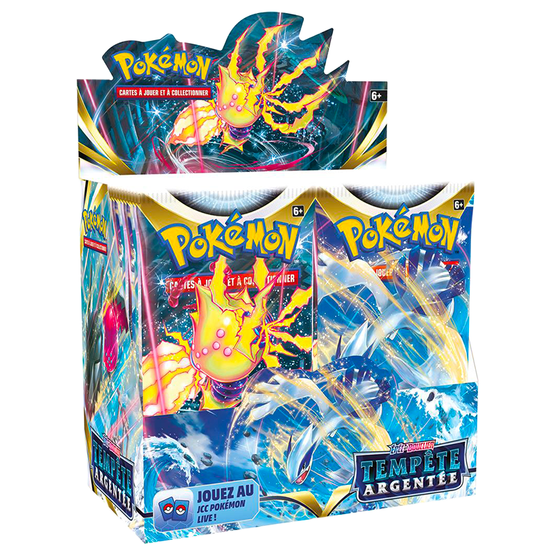 Pokémon – Display 36 Boosters Tempête Argentée – EB12 – Français