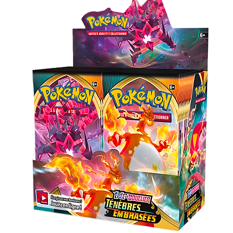 Pokémon – Display 36 Boosters Ténèbres Embrasées – EB03 – Français