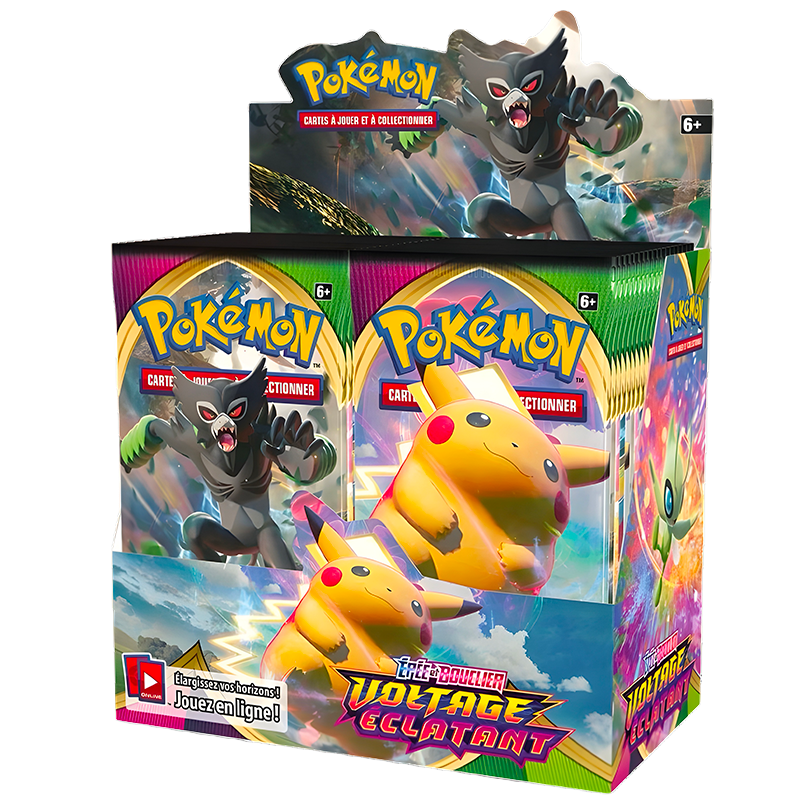 Pokémon – Display 36 Boosters Voltage Éclatant – EB04 – Français