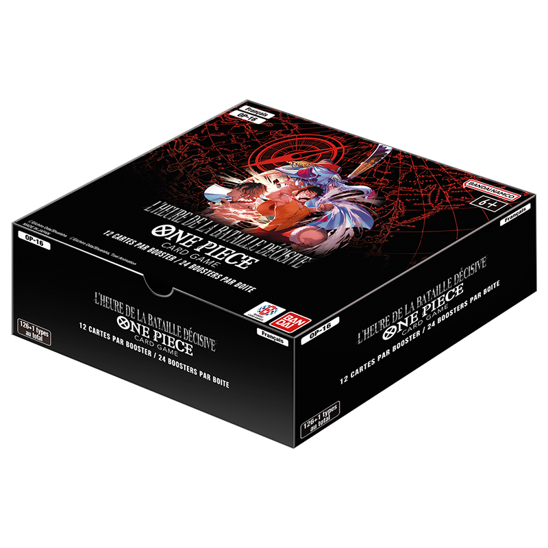 One Piece – Display 24 Boosters L'Heure de la Bataille Décisive – OP16 – Français