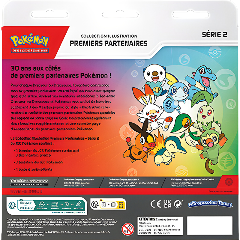 Pokémon – Coffret Collection Illustration Premiers Partenaires – Série 2 – Français