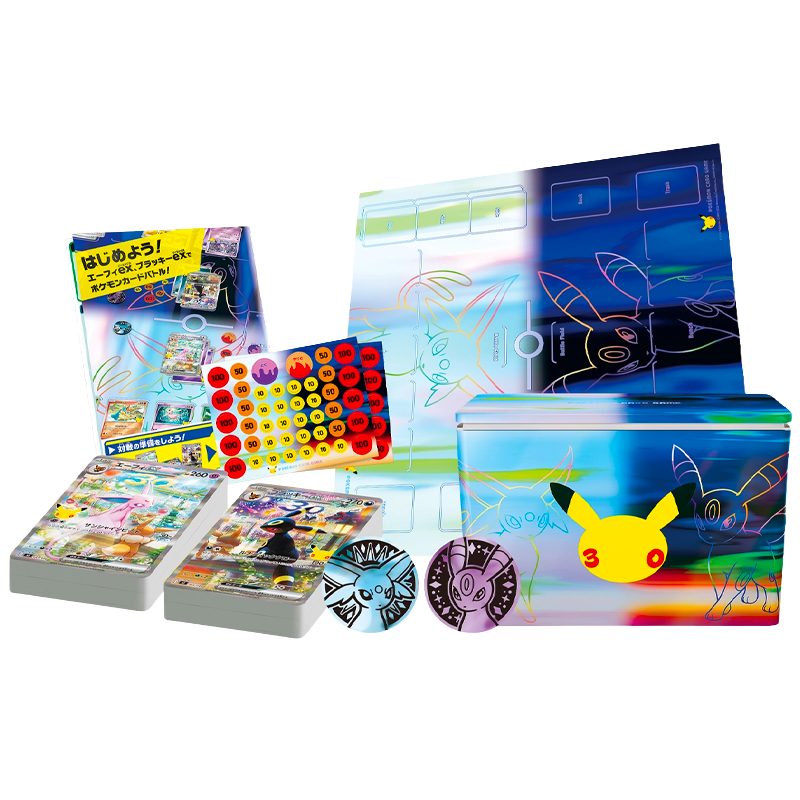 Pokémon – Premium Deck Set 30th CELEBRATION – MF – Mentali & Noctali – Japonais