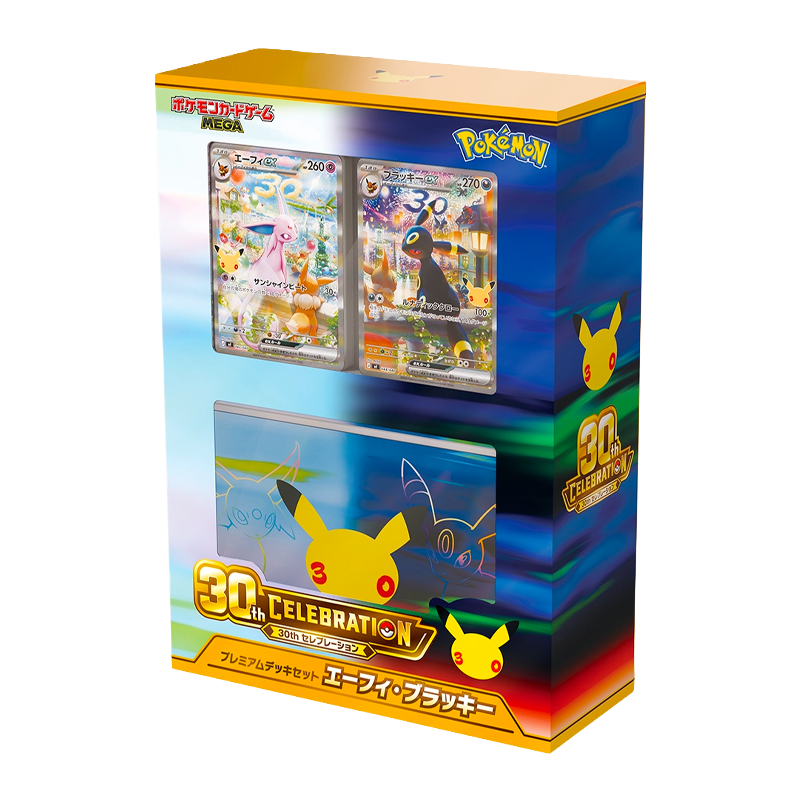 Pokémon – Premium Deck Set 30th CELEBRATION – MF – Mentali & Noctali – Japonais