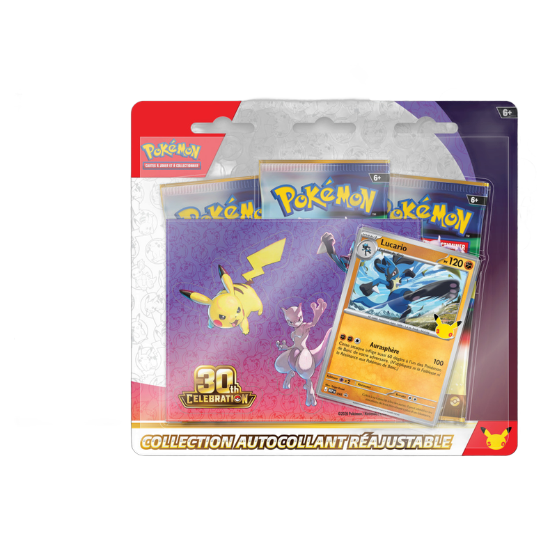 Tripack Célébration 30 Ans – version Lucario